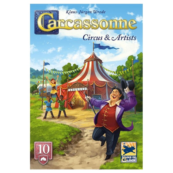 Hans Im Gluck Carcassonne Zirkus & Artist Erweiterung 10 Refresh Brettspiel-image