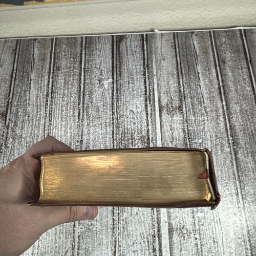 Holy Bible Scofield Reference Edition Concordance KJV 1967 Oxford Cow Hide Brown - Picture 7 of 10