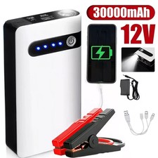 30000mAh Tragbarer Starthilfe-Booster f&uuml;r Auto, Powerbank Auto Batterieladeger&auml;t