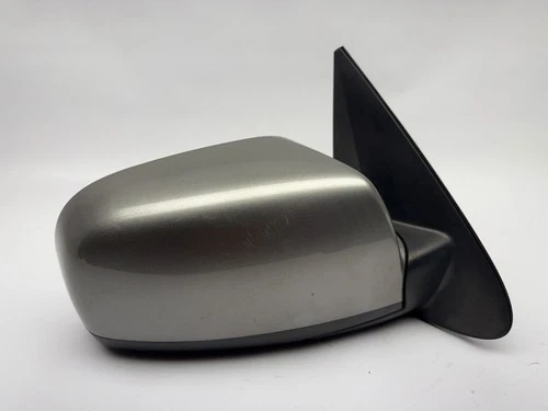 2007-12 Hyundai Santa Fe Passenger Right Mirror power heated Mineral Grey Gray