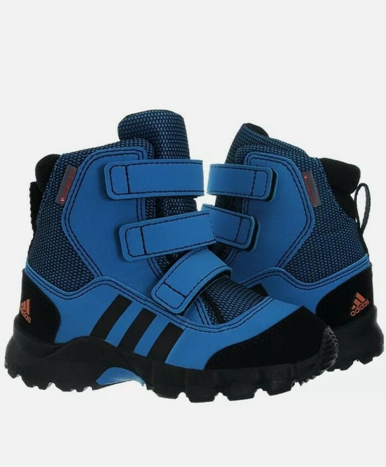 Adidas CW Holtanna Snow CF I blue boys snow boots winter shoes