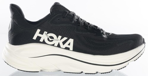 Hoka One One Clifton 10 Mens 10 Shoes White Black 1162030  display picture 3
