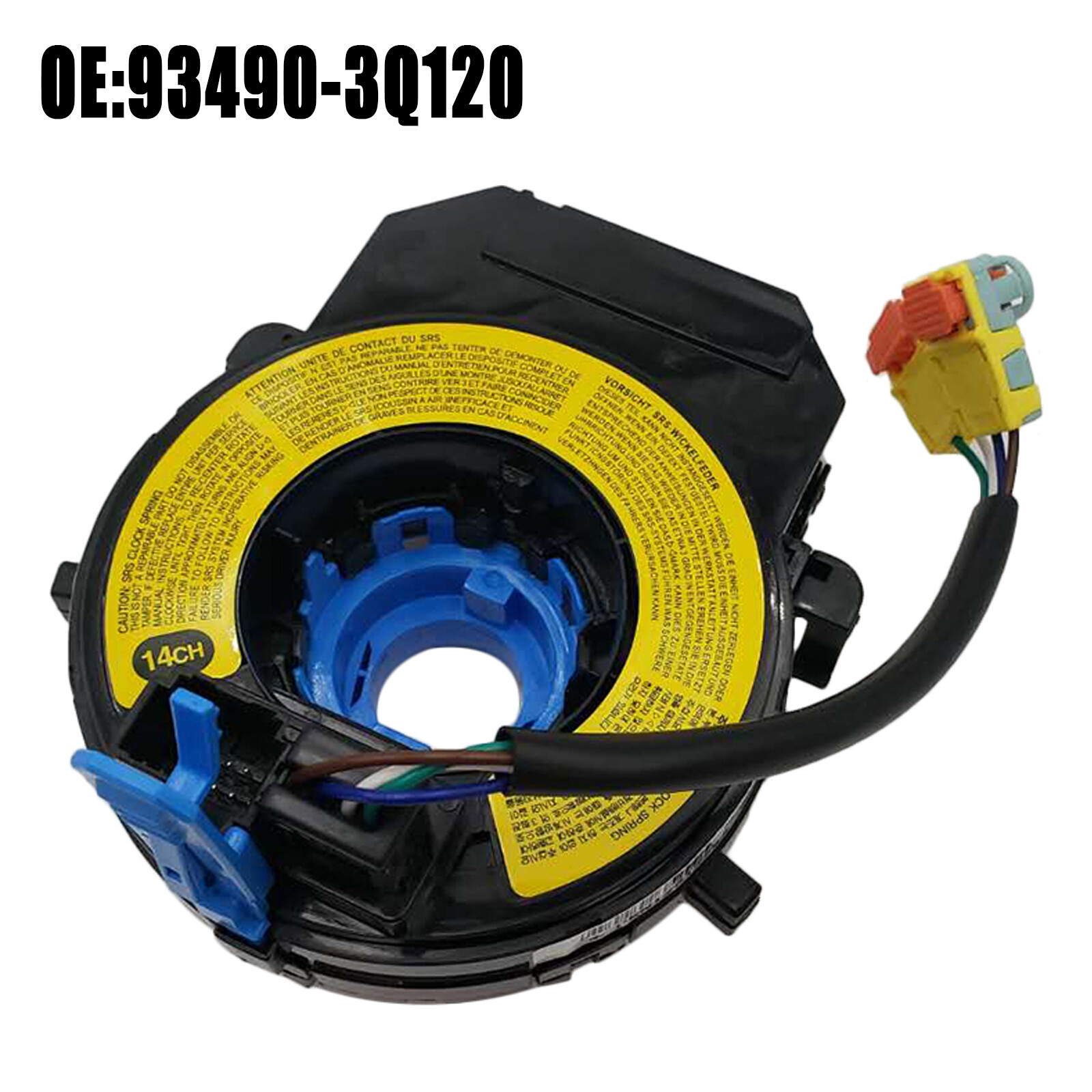 Clock Spring Compatible with Hyundai Sonata 2009-2014 Elantra 2011-2013 93490-3Q120 C2C1