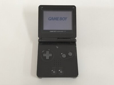 Nintendo GAMEBOY ADVANCE 本体+カセット2本セット販売 L4667 Nintendo Gameboy Advance SP console Black Japan GBA x