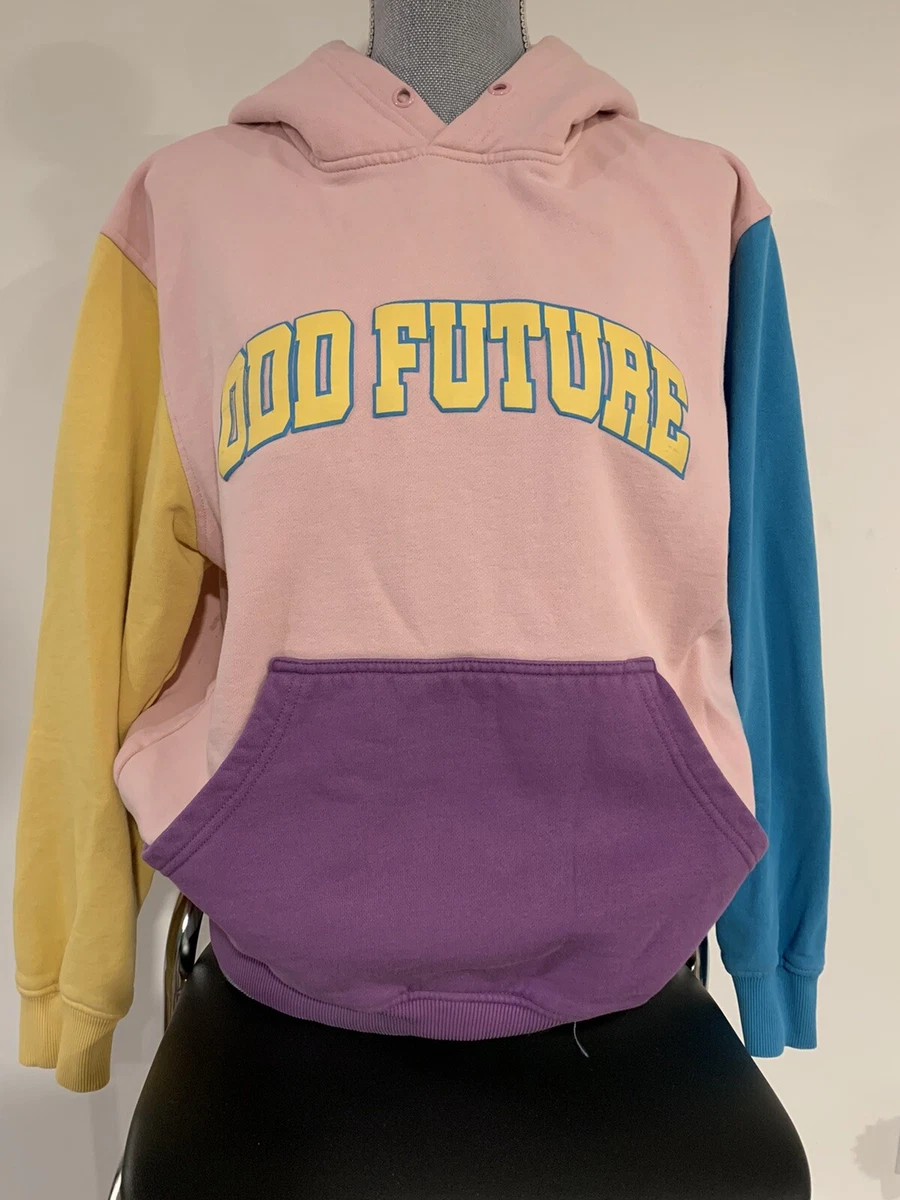 ODD FUTURE Color block Hooded Sweatshirt size M | eBay
