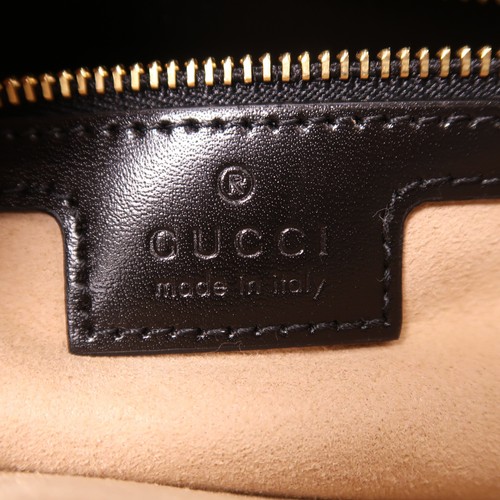 GUCCI GHW Jackie 1961 Shoulder Bag Black Leather 636709 - Picture 12 of 14
