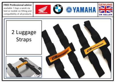 GS Motorrad Gepäckgurte für BMW Motorräder Alu Koffer/Topcases x2