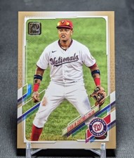 Starlin Castro Gold /2021 2021 Topps Series 2 Card #453 Washington Nationals