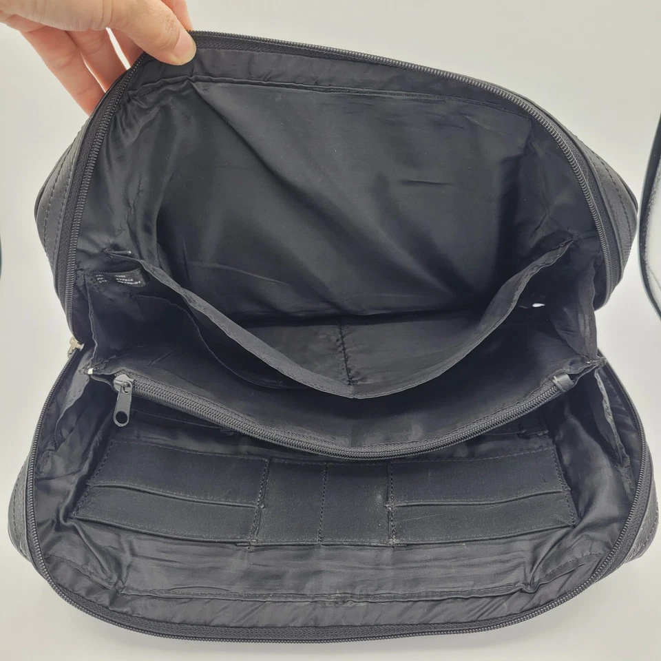 Bolso mensajero de cuero para niños Foto 3 de 4