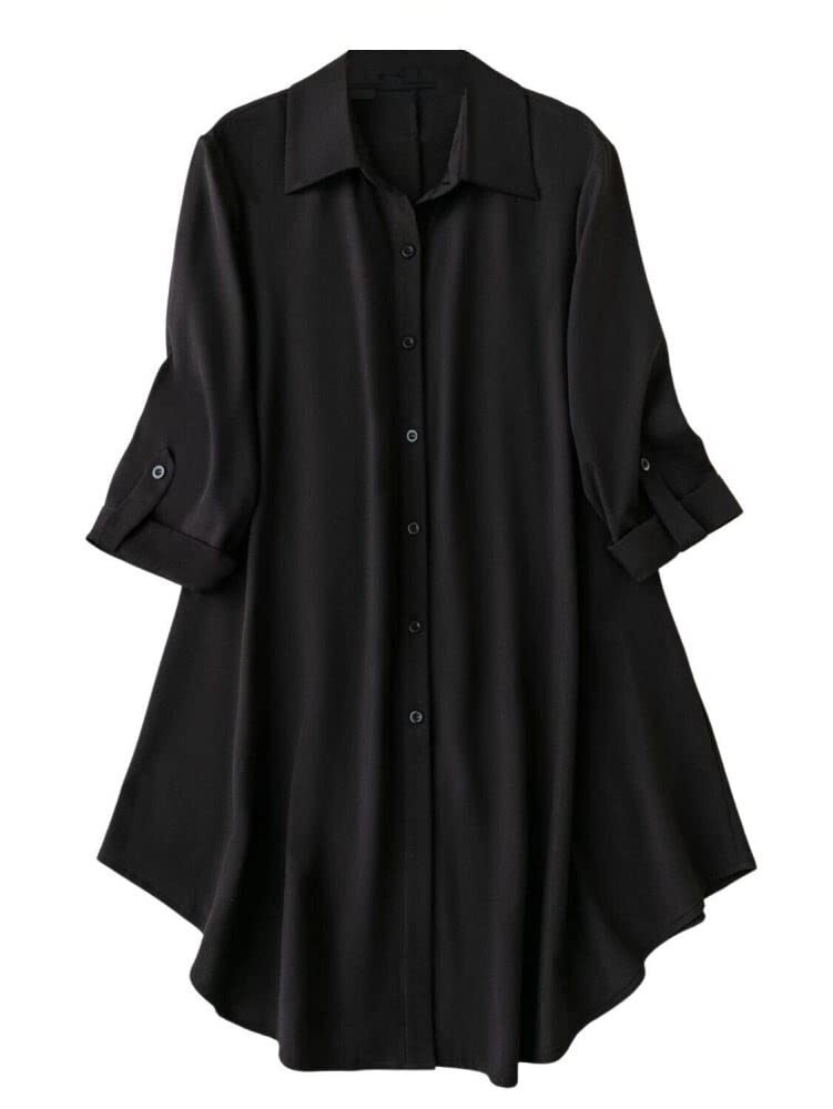 rayon shirt dress I Pink Stripe Rayon Maxi Shirt Dress - Casual Dresses