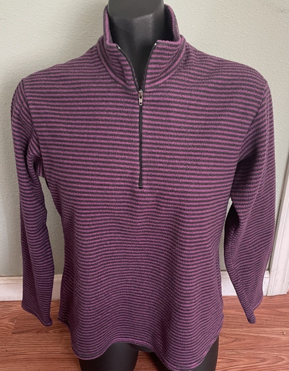 Sous-couche Patagonia Capilene Femme Vintage - Bleu Moyen, Manches Longues 1/4 Zip (taille M)