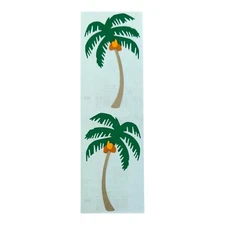 Mrs. Grossman's Stickers One 6.5" Strip - Palm Trees - 1989