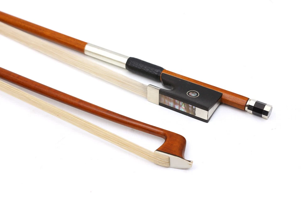 Advanced Pernambuco Violin Bow 4/4 Professional Ebony Frog Bow New horse hair - Image 2 of 4