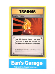 Pokemon Card Trainer Super Potion for sale | eBay Pokemon Card Trainer Super Potion for sale | eBay