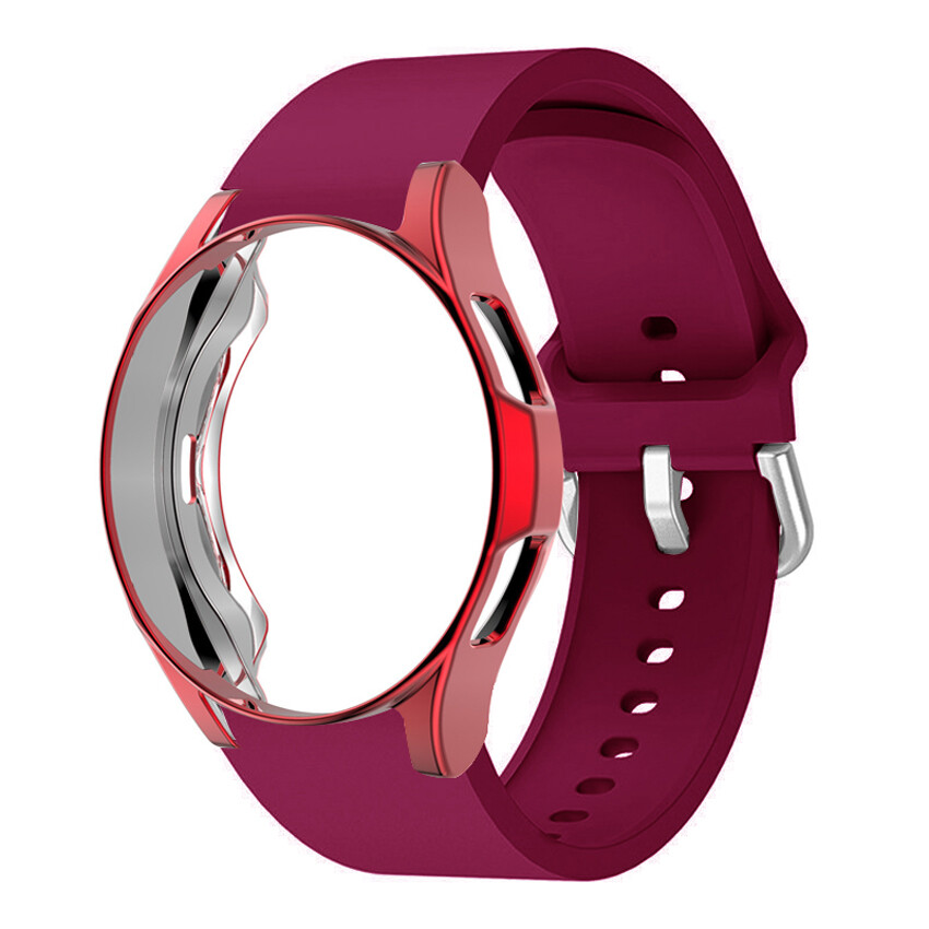 Band Strap+Case TPU For Samsung Galaxy Watch 4 5 40 44mm Classic 42