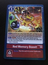 Red Memory Boost! [Foil] #P-035 Prices | Digimon Promotion
