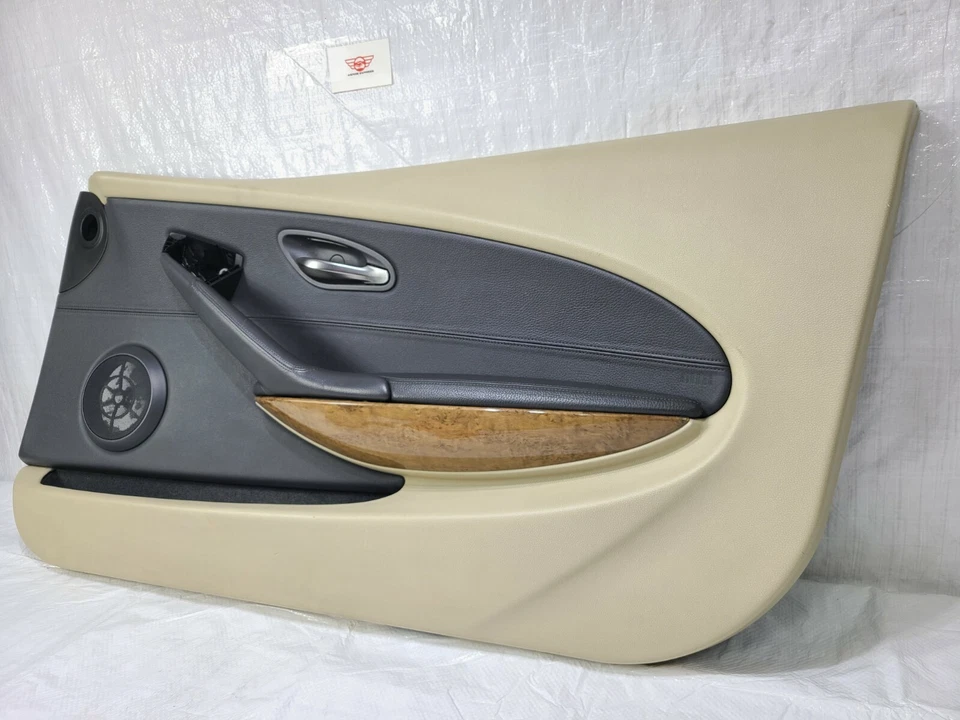 2004-2005 Bmw 645ci Passenger Door Panel E63 Cream Beige Right - Imagem 2 de 4