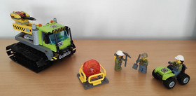 Lego City 60122 Volcano Caterpillar Inc Original Box Complete VGC