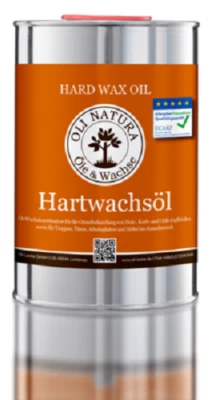 OLI LACKE 2,5 Liter Oli Hartwachsöl farblos, vereint die besten Eigenschaften von Wachs Öl