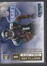 MARQISE LEE 2014 PANINI CONTENDERS DRAFT CLASS GOLD ROOKIE CARD #RDA-10  /199