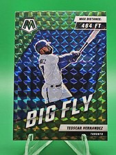 2022 Panini Mosaic #BF-10 Teoscar Hernandez Big Fly Green Mosaic