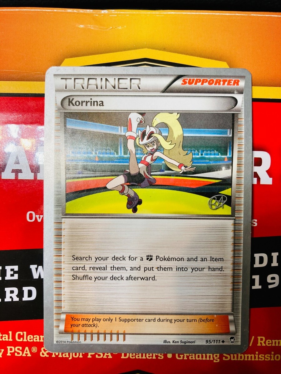 Korrina 95/111 2014 Furious Fists Trainer-V181 Pokemon World