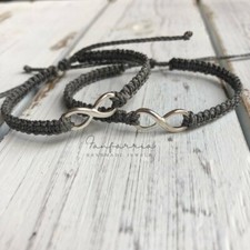 Infinity Sterling Silver Bracelets