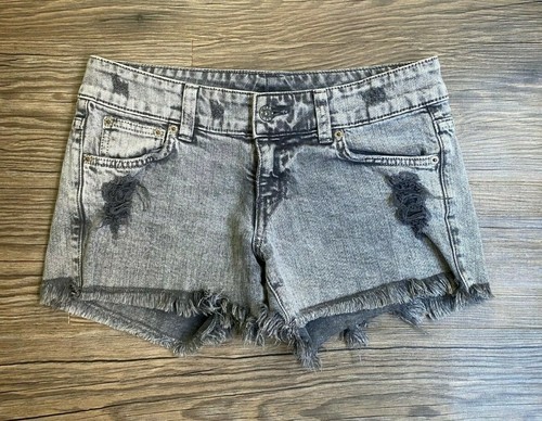 Carmar Denim Shorts Cut Off Distressed 