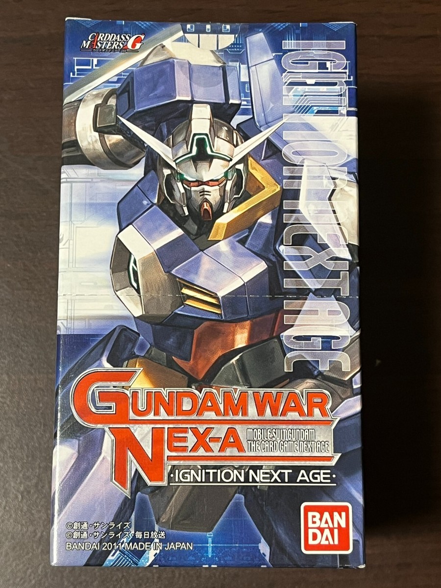 その他 GUNDAM WAR NEX-A IGNITION NEXT AGEBOX Gundam War Nexa NEX-A IGNITION NEXT AGE Sealed BOX 15 Packs In