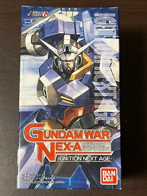 Gundam War Nexa NEX-A IGNITION NEXT AGE Sealed BOX 15 Packs In