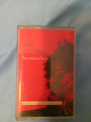 Rod Stewart Downtown Train Cassette Tape Brand New Sealed In Plastic Vintage