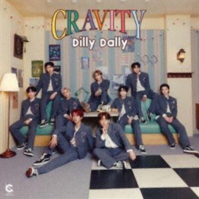 CD CRAVITY - Dilly Dally - JAPAN SINGLE - CD + DVD First Press Ltd/Ed