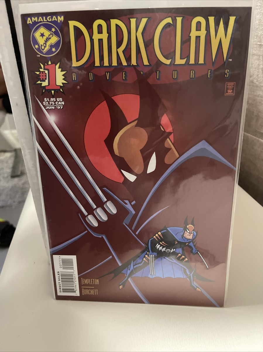 DARK CLAW ADVENTURES #1 AMALGAM COMIC June 1997 BATMAN-WOLVERINE