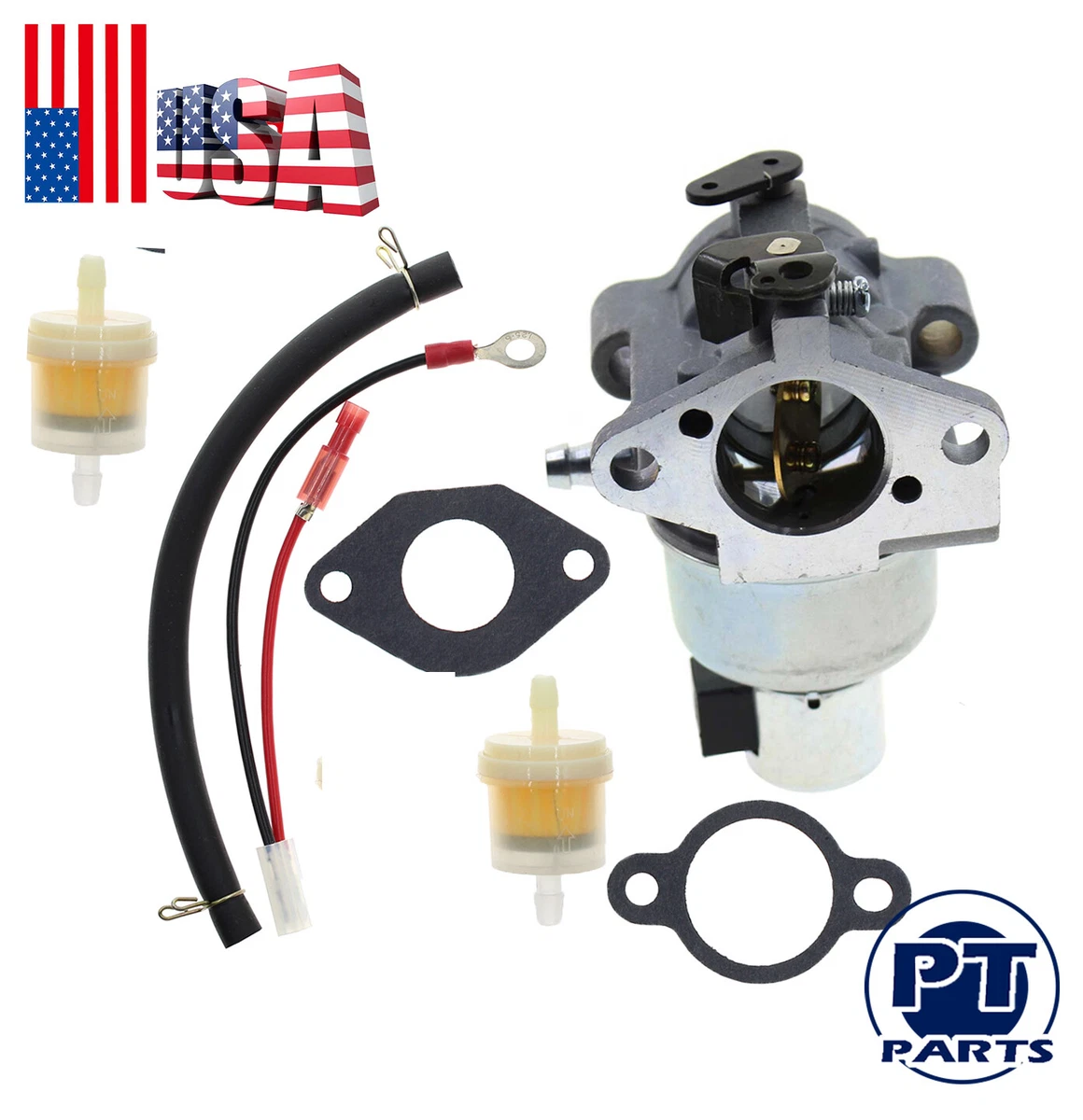 Carburetor Kit For Cub Cadet LT1042 LT1045 LTX Rider 19HP Kohler
