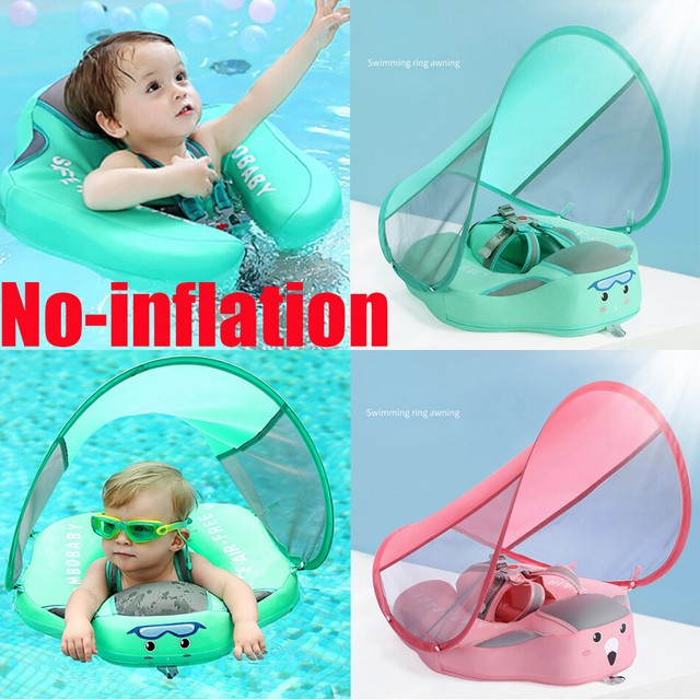 baby float with sunshade