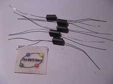 Ferrite Core Choke Coil Inductor 10mm long 5mm dia Axial 2 Loops - NOS Qty 5
