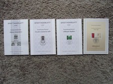 4 (!) ERSTTAGSBL&Auml;TTER BERLIN-BRD 10/1980 + 8/1981 + 18/1981 + 44/1991 /mkH91