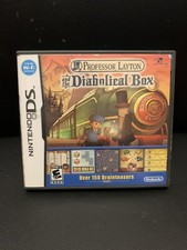 Professor Layton  the Diabolical Box - Nintendo DS Case Only NO GAME