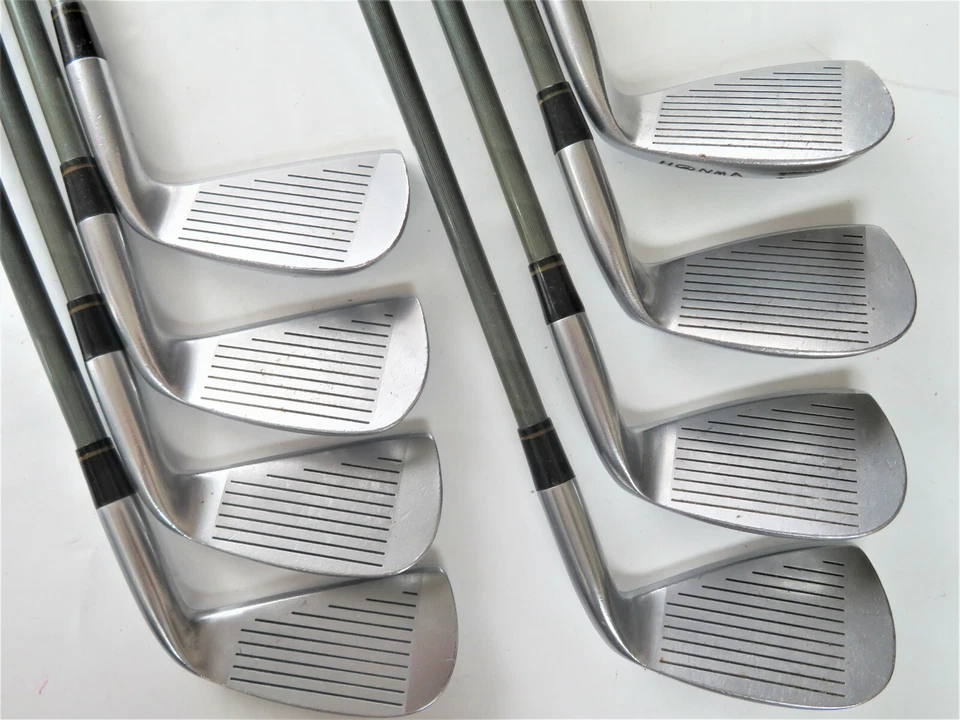 GOLF CLUBS HONMA LB-606 Gold LINE Left-handed 8PC R-FLEX IRONS SET NWO - Image 3 of 4