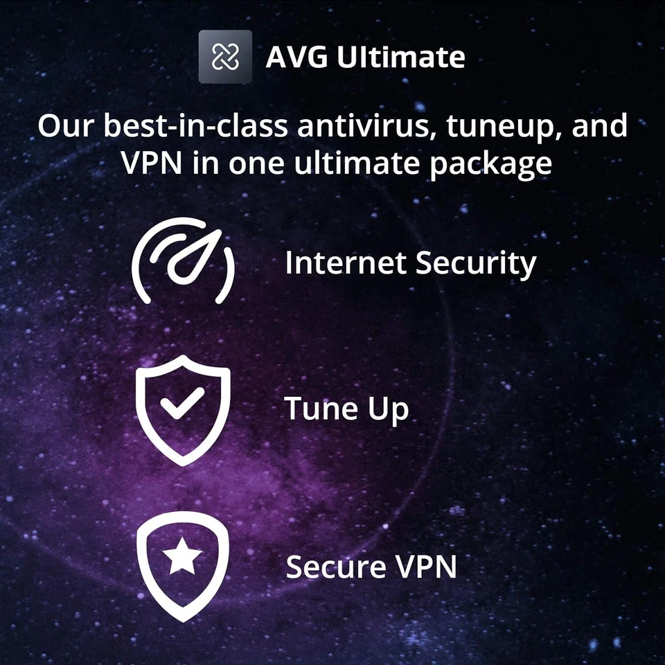 AVG Ultimate 2025 10 Device 2 Year Antivirus + AVG Secure VPN & AVG TuneUp Email - Image 3 of 4