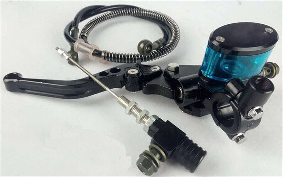 Прочный алюминиевый рычаг сцепления главного цилиндра гидравлического мотоцикла с ЧПУ 7/8 дюйма 22 мм - Изображение 2 из 4