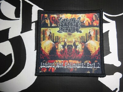 Napalm Death Patch Aufnäher Kutte Death Metal Grindcore Fluids 666