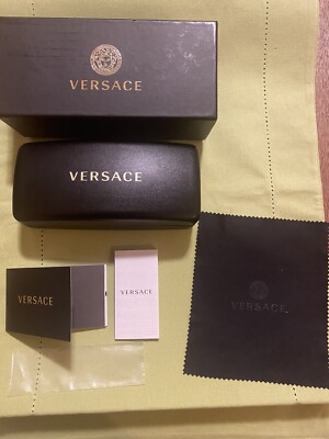 その他 k Authentic Versace sunglasses Hard case , Cloth And Box | eBay