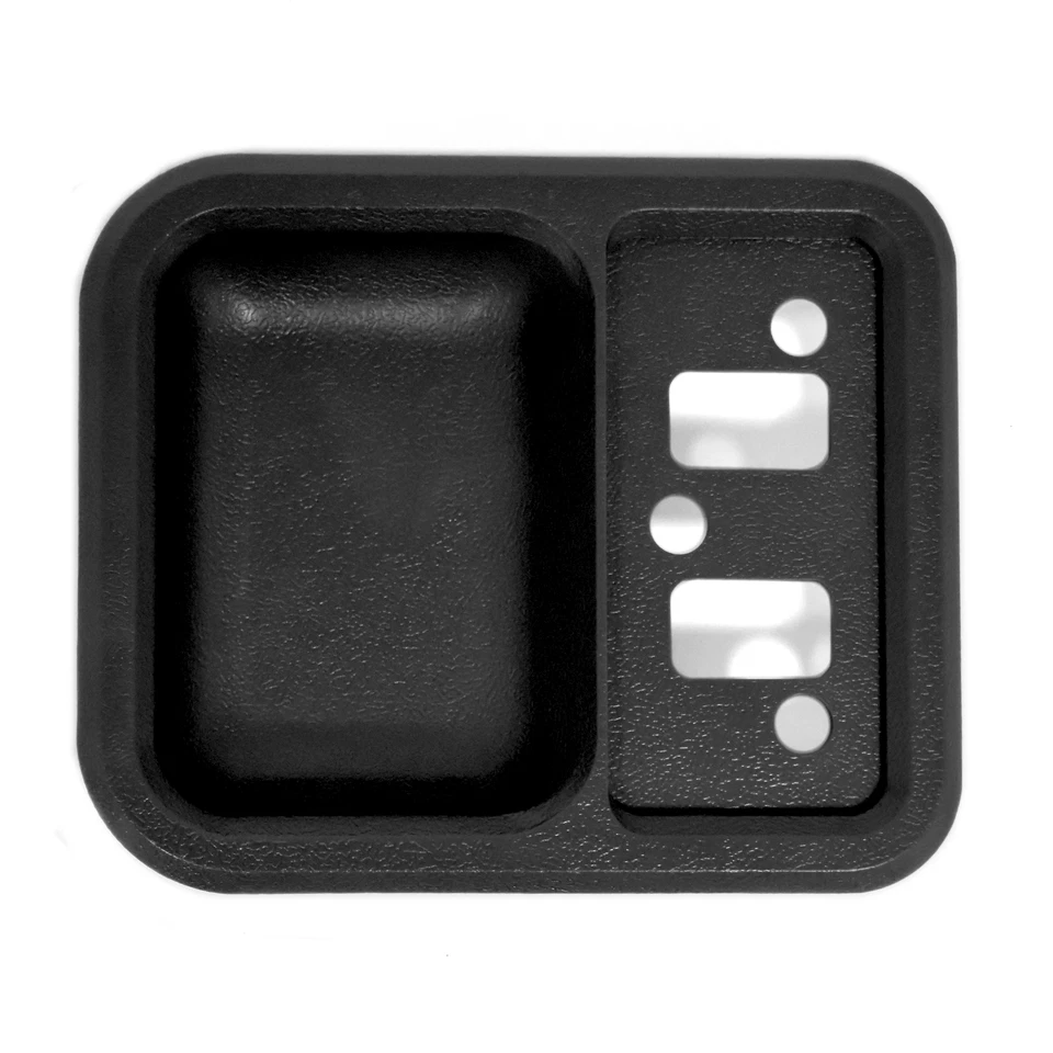 Taza manija puerta interior negra par camioneta F-100 1968-1972 Foto 3 de 3