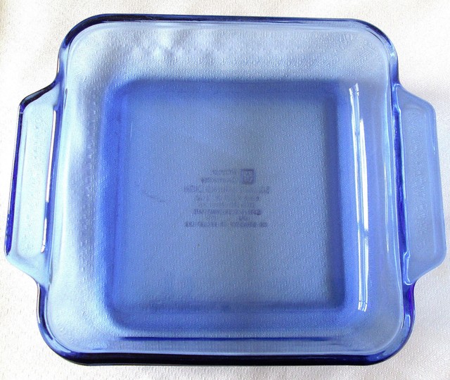 ANCHOR HOCKING COBALT BLUE 8 x 8 BAKING DISH 2 QT eBay
