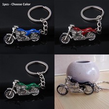 3D Simulation Model Motorcycle Keychain Key Chain Ring Keyring - Choose Color