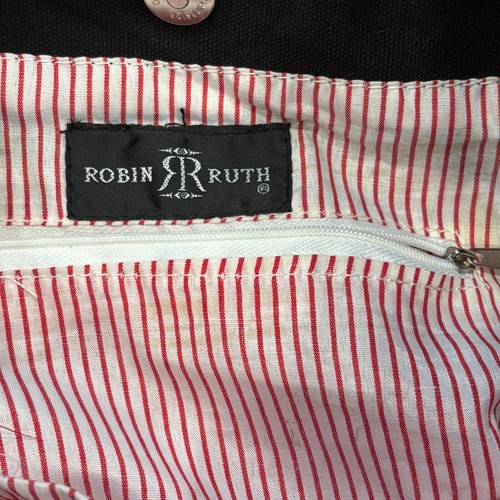 Robin Ruth Roma Shoulder Bag Pink Red Graphic City Print Travel Souvenir Tote - Picture 4 of 4