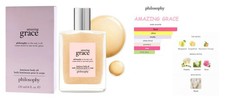 Philosophy AMAZING GRACE Luminous Perfumed Body Oil Jumbo 4.0 OZ SEALED BOX