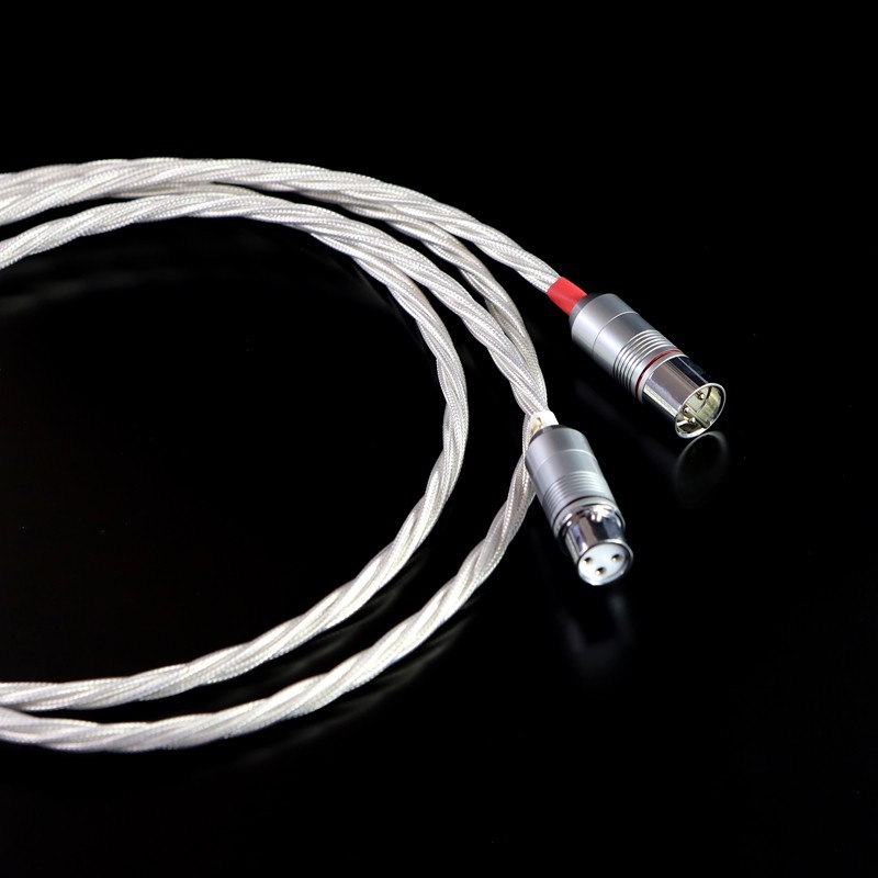 Twisted-pair  Audiophile XLR audio interconnect Cable 1.5m