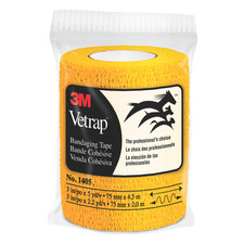 3M Vetrap Bandaging Tape: 3 in. x 15 ft. Gold